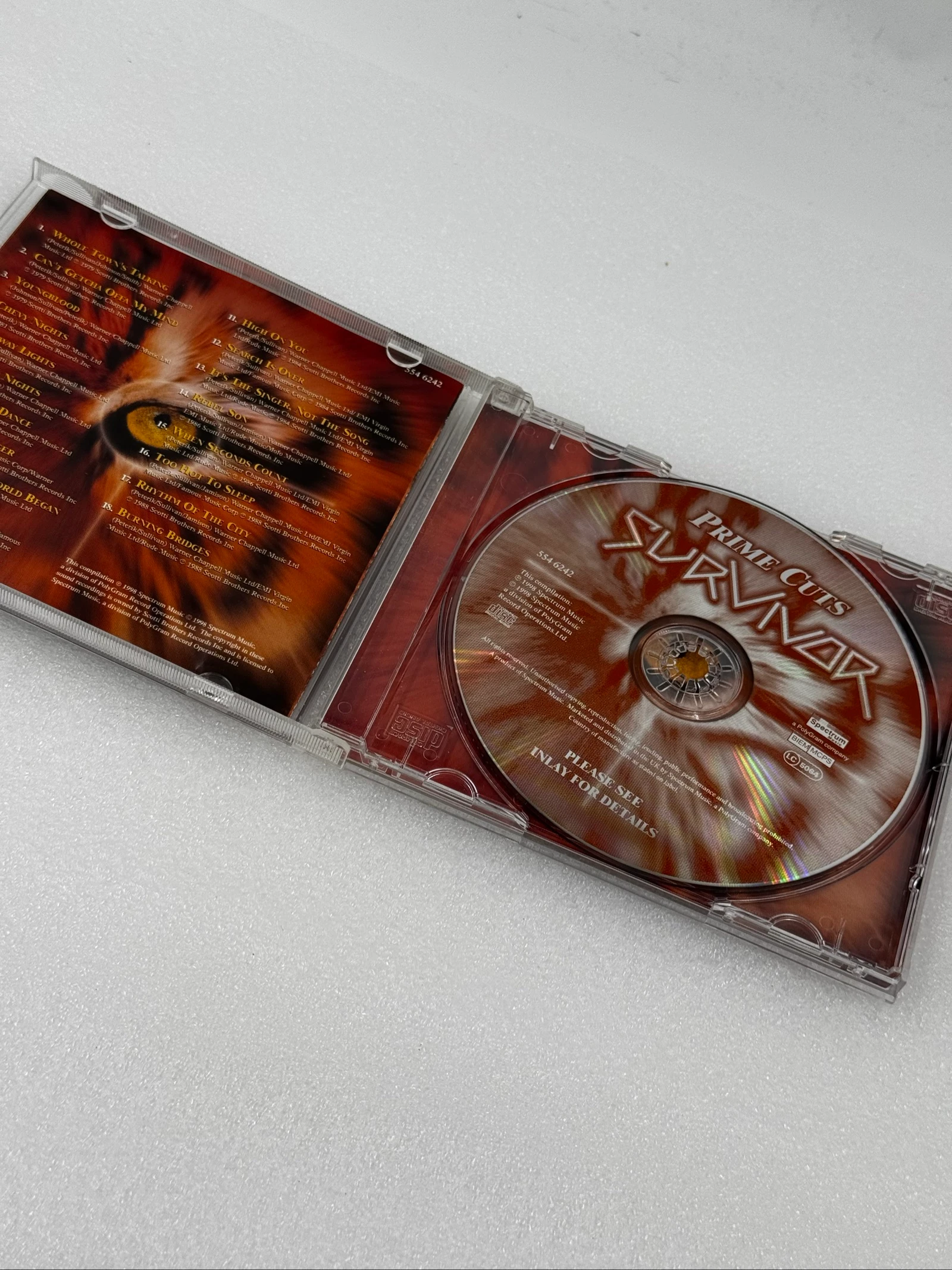 Survivor - Prime Cuts CD (Pop/Rock) – photo 3